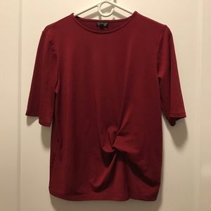 Brand new topshop burgundy top. Size 8